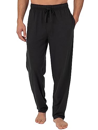 Fruit Of The Loom mens Extended Sizes Jersey Knit Sleep Pant (1 & 2 Packs) Pajama Bottom