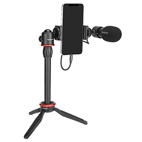 Smartmic MTV Saramonic kit vlog para smartphone con microfono y tripode 3