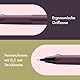 Lamy safari scarlet Druckbleistift - klassicher Minenbleistift mit ergonomischem Griff & Gehäuse aus ASA-Kunststoff - Bleistift mit Feinstrichmine M 41 in Strichbreite 0,5 mm & Radiertip