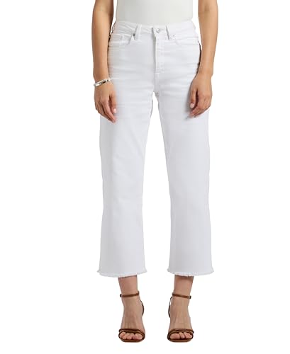 Buffalo David Bitton Women's High Rise Wide Leg Cropped Addisson