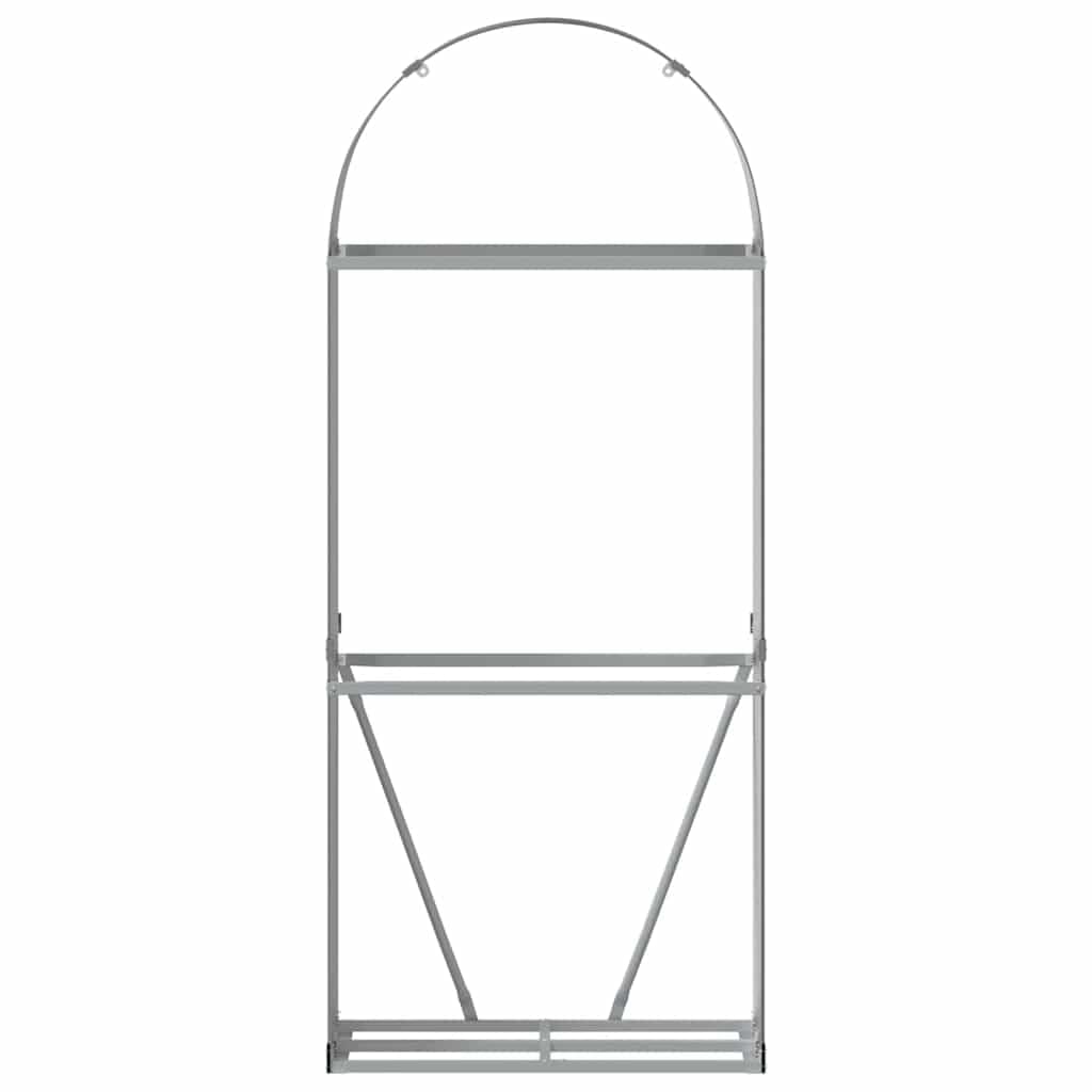 Générique Porte-bûches Anthracite 80x45x190 cm Acier galvanisé,Sacs & paniers à bûches,364560
