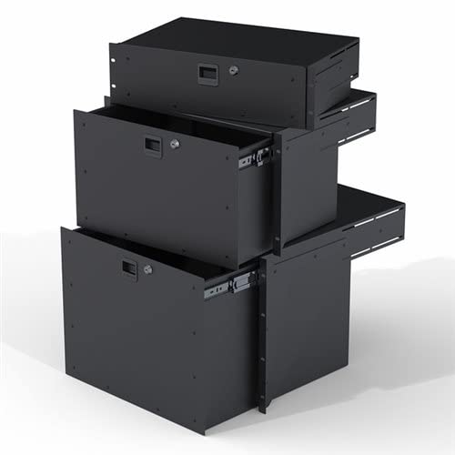Amazon.com: Penn Elcom 2U Tour Grade Rack Mount Drawer Storage for