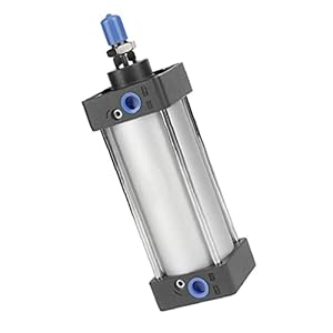 SC63x100 mini pneumatische luchtcilinder dubbelwerkende cilinder voor automatische schroefzuigerstang dubbele actie