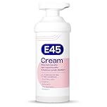 E45 Moisturising Cream 500g - Emollient Lotion for Dry, Itchy & Sensitive Skin - Soothing Eczema Relief Cream - Non-Greasy, Fast Absorbing, Dermatologically Tested Formula