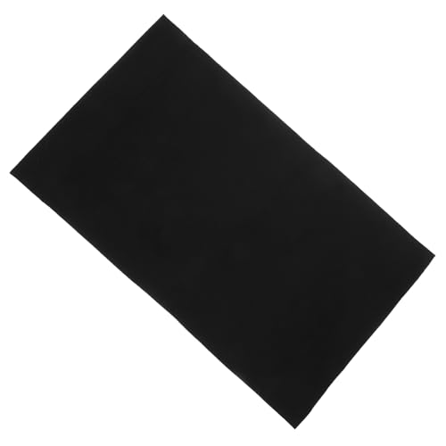 HEALEEP Estera De A Prueba De Calor Chimenea Para Temperatura Fibra De Vidrio Almohadilla Hogar Incombustible Térmico Soldadura Exterior Protección Protector Fibra De Poliester Negro