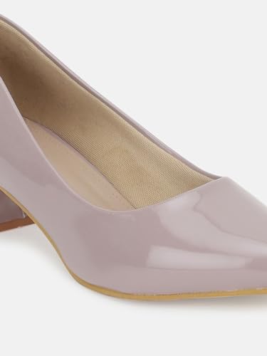 Image of Marc Loire Women's Block Heel Pump Shoes for Office, Party and Formal Occasions