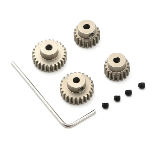 Engrenage 18T 19T 24T 25T en métal résistant pour Tamiya TT02 TA05 TB02