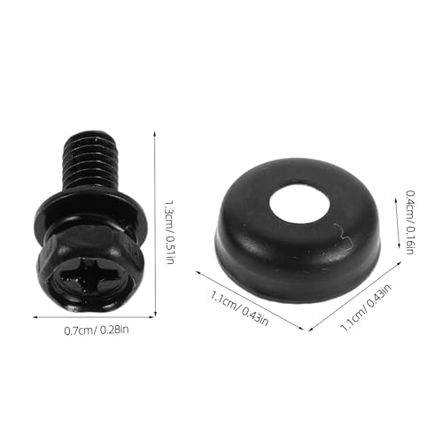24 pares de tornillos para montaje de lug de tambor M4x13mm miniatura 2