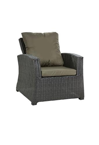 Coussins pour fauteuil de jardin, doux et confortable, idéal pour les meubles en rotin, les chaises de relaxation et les canapés d'extérieur - Ensemble...