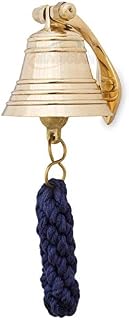The Metal Magician 2" Polish Ship?s Bell Maritime Duty Watch/Indoor/Outdoor/Last Orders/Pub/Door/School/Dinner/Reception Wall Mountable