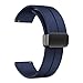 Lamshaw Compatible for Aolon Curve Smart Watch Band, 22mm Soft Silicone Magnetic Buckle Sport Wristband Replacement Straps Compatible for Aolon Curve 2.01