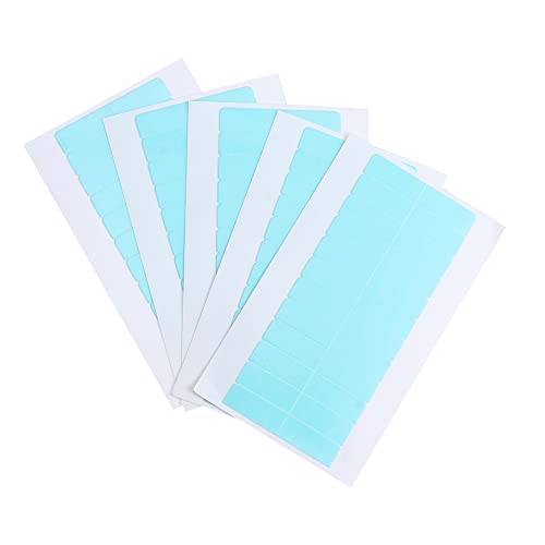 Mikinona 60pcs Double-Sided Hair Extension Tapes Invisible Seamless Replacement Tape for Women Girls Waterproof High Adhesion