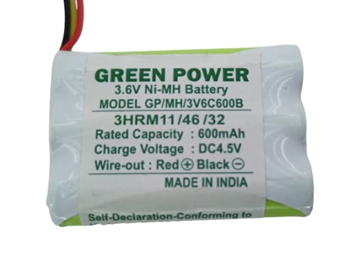 3.6 Volt 600 mAH 3 Cell AAA Cordless Phone Replacement Rechargeable Batteries Comptabile for Panasonic Sony Other Brand (3.6 Volt-600 mAH GP)-image-42