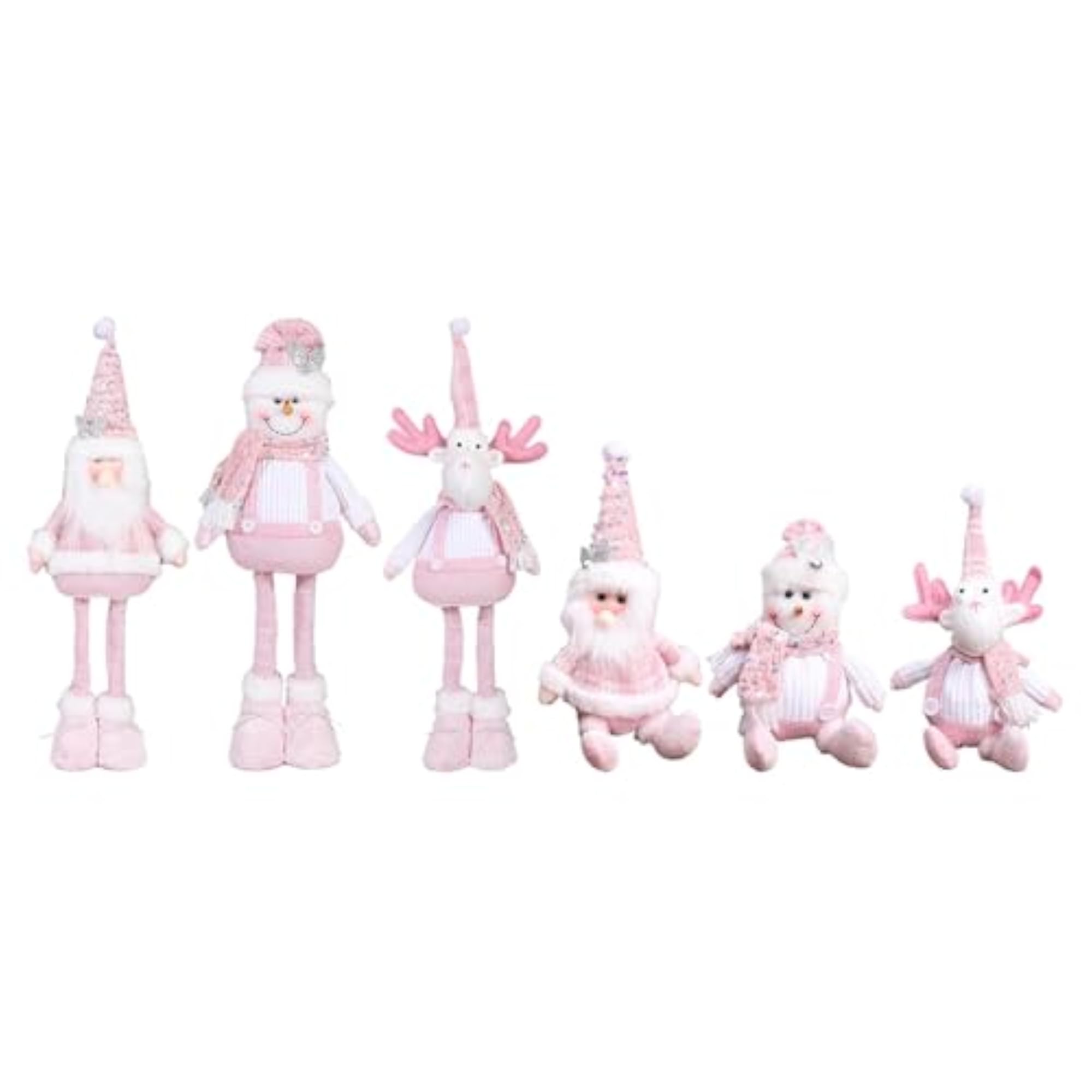 Christmas Doll Figurine Soft Charm Xmas Decoration