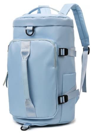 Prachit Travel Bag, Sports Bag with Wet & Shoe Compartment Gym Bag Waterproof Bag for Swimming Yoga Hiking Camping Weekender Luggage Bag Backpack for Men & Women