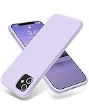 OTOFLY Compatible with iPhone 11 Case,Ultra Slim Fit iPhone Case Liquid Silicone Gel Cover with Full Body Protection Anti-Scratch Shockproof Case (Cloud Mauve)