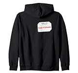 Hi My Name is Christopher Lazy DIY-Kostüm für Partys Kapuzenjacke