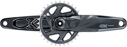 FSA Full Speed Ahead Gossamer Pro Modular AGX Crankset - 175mm, 46/30t, 386 EVO Spindle Interface, Black