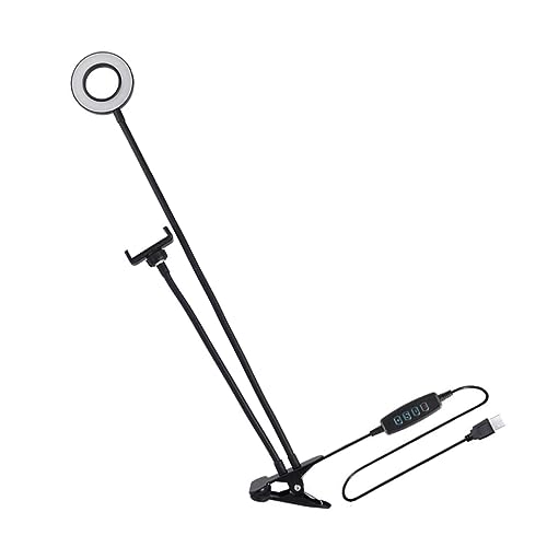 GRIRIW Selfie Lamp Bracket Led Beauty Filling Light Live Stream Fill Lamp Phone Selfie Light Zinc Alloy Long-Lasting Multifunctional Design