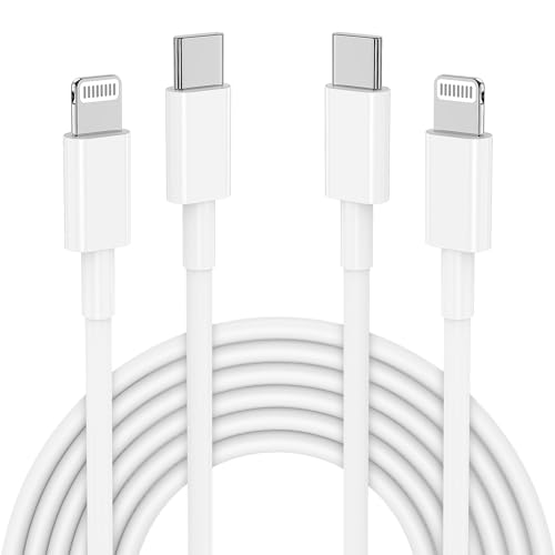 Long iPhone 14 Charger Cable, [MFi Certified] 2M iPhone USB C to Lightning Cable Fast Charge, Type C Charging Lead Wire for Apple iPhone 14 Pro Max/13 Mini/12/11/XS/XR/X/8 Plus, Support PD Charge