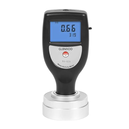 WA-60A Food Water Activity Meter Grain Moisture Tester Water Activity Meter Monitor LCD Display Measuring Range 0~1.0aw
