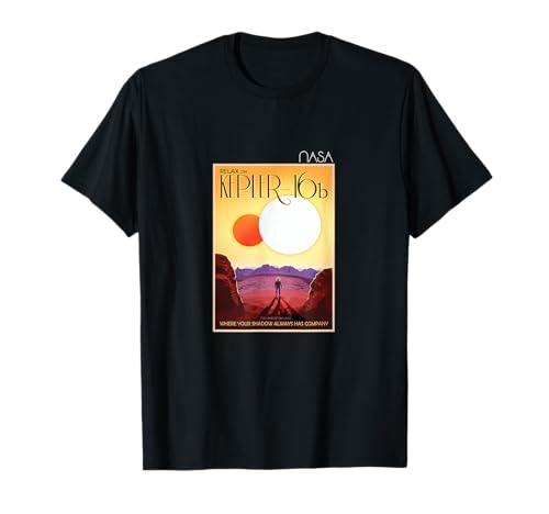 The Official Kepler 16b Space Tourism Poster NASA - Camiseta Camiseta