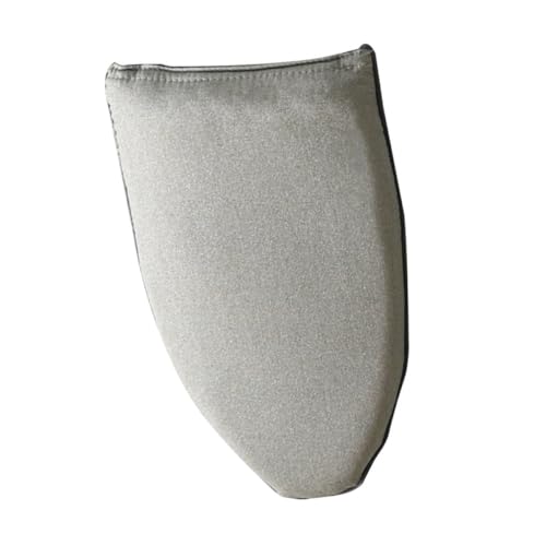 Ipetboom Mini Tabla de Planchar de Mano Gris Esponja Resistente al Calor, Portátil y Plegable para Uso Doméstico y Viaje, Accesorio Plancha Ropa y Guante Anti-escaldaduras