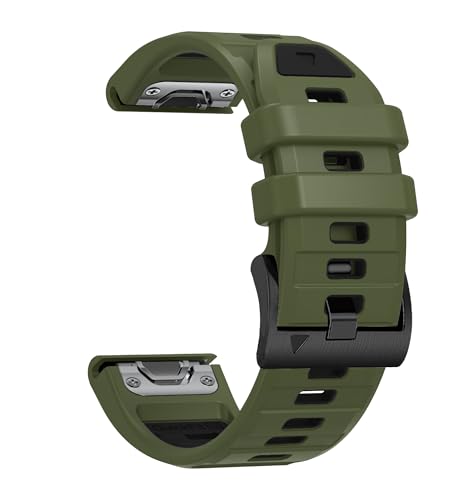 Correa de silicona 26mm para Garmin Fenix 8 51mm