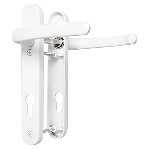 White UPVC Door Handles Set for Replacement Cover