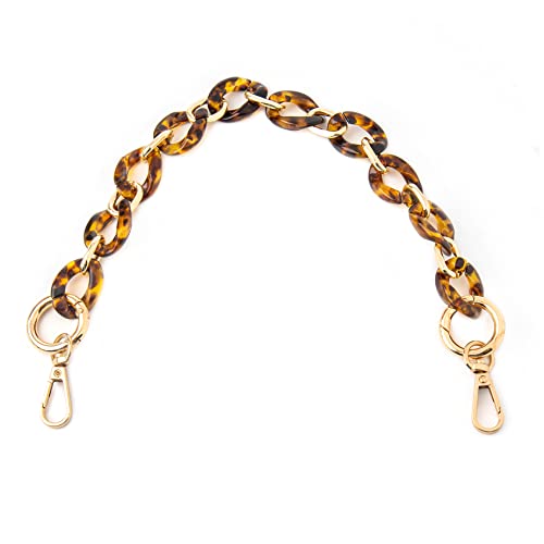 Framendino, Acryl Geldbörse Kette Griff Gurt Ersatz für Handtasche Schultertasche Cover