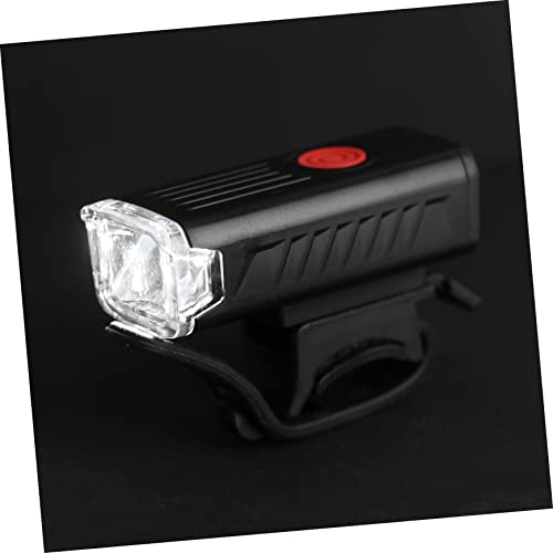 BCOATH 2Pcs Rechargeable Bike Headlights High Brightness Front Lamp Night Riding Light Reliable Bike Riding Accessory for Cycling