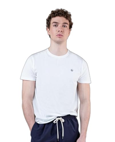 El Ganso Camiseta Logo Bordado Blanca