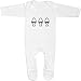 Azeeda 6-12 Mois 'Trois coquetiers' bébé Dors Bien/Pyjama (SS00016254)