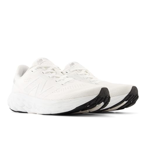 New Balance New Balance Women's Fresh Foam X 880 V14 Running Shoe, White/Silver Metallic/Sea Salt, 5.5 M