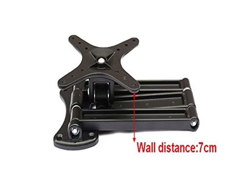 14-27 Inch LCD LED Flat Panel TV Wall Mount Aluminum Alloy 360 Degree Full Rotation Retractable Monitor Holder Mount Arm3
