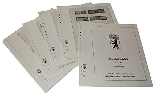 LINDNER Das Original Allemagne Berlin feuilles pré-imprimées de prestige 1949-1989
