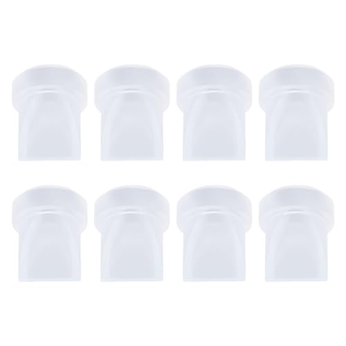 Válvulas de silicona para extractores de leche 8 piezas miniatura 4