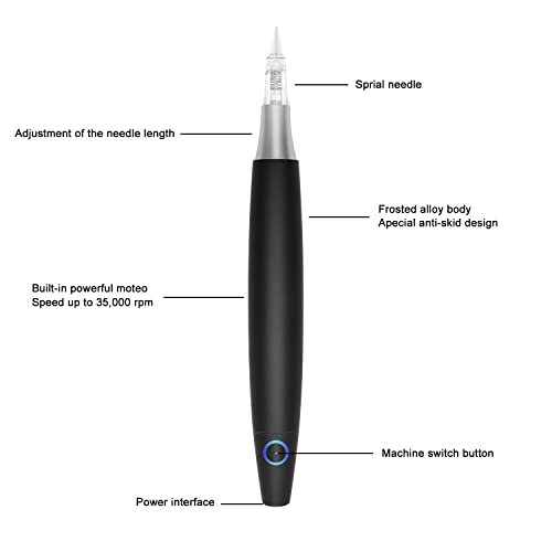 Pinkiou 10-0342 Wireless Micropigmentation Pen Rechargeable Permanent Makeup Machine thumb #2