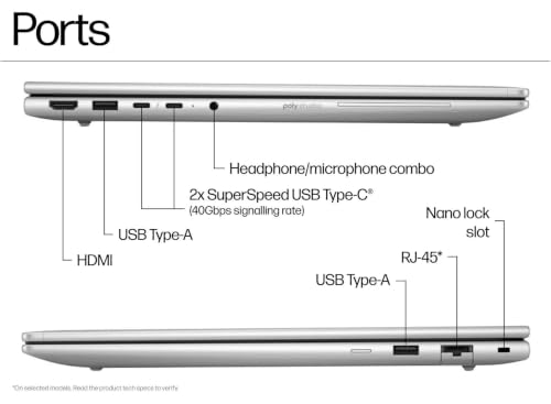 HP EliteBook 6 G1i 16" Core Ultra 7 255U 16GB DDR5 256GB SSD miniatura 4