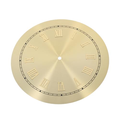 Projets de création murale : cadran horloge chiffres romains vintage