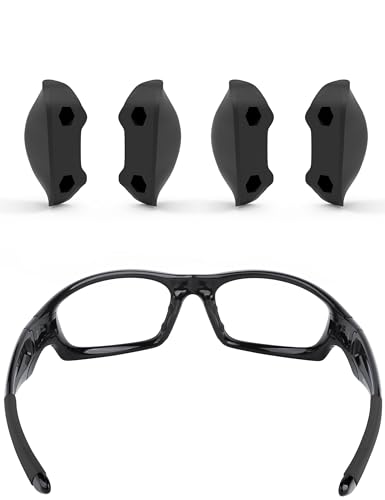 Image of ToughAsNails Replacement Nose Pads Pieces for Oakley Straight Jacket 2007 Sunglasses - Low Bridge Fit