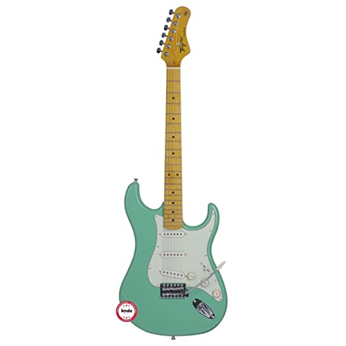 Guitarra elétrica TG-530 Surf green Woodstock Series Tagima