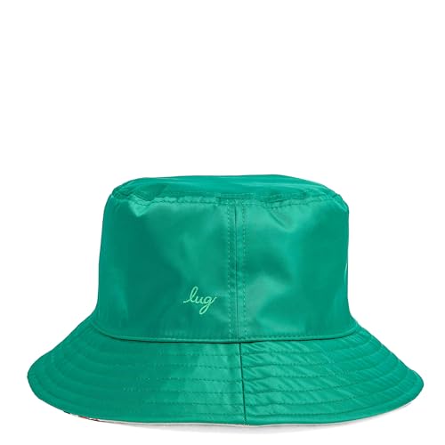 Lug Canopy Bucket Hat, Kelly Green/Bouquet Cream