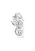 Produktbild THOMAS SABO Einzel-Ohrstecker im Seepferdchen-Design aus Sterlingsilber mit Zirkonia in der Farbe Silber, H2236-051-14