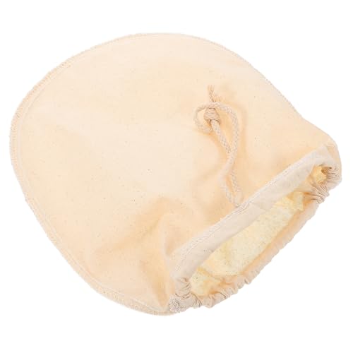 SOIMISS Bolsa de Filtro Reutilizable de Algodón 100% Alimentaria 25X30 CM Malla Fina para Leche Vegetal Colador de Jugos y Queso Adecuado para Preparar Leche de Frutos Secos Café y