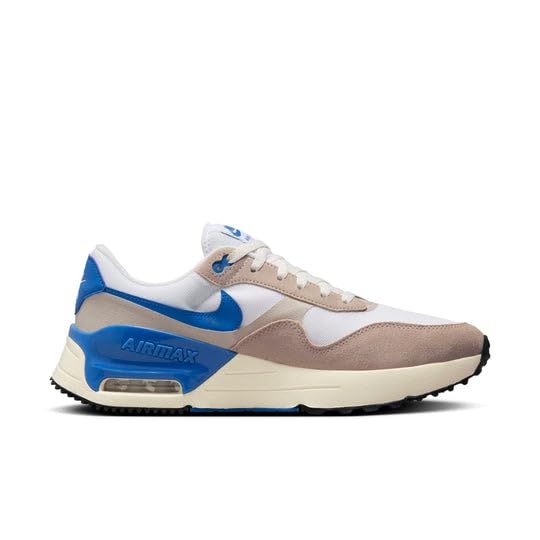 Nike Mens AIR MAX SYSTM-Causal Shoes White/Star Blue-Cream II-Coconut MILK-HF4252-100-9UK 7 319GPcOsMFL