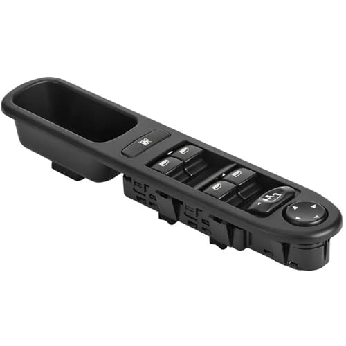 Interruptor Botonera Ventana para Peugeot 307 307CC 3B 307SW 3H Break 3E 6554KT 6554.KT Accesorios Coche Interruptor Ventana del Conductor Izquierdo Control Botón Elevador Ventana Energía Eléctrica