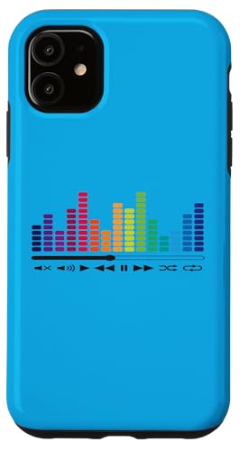 Music Player Sound Wave Equalizer Case for iPhone 11