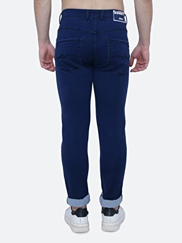 Image of Strechable Denim Regular Fit Mid Waist Light Weight Soft Feel Stretchable Denim Jeans Pant for Men