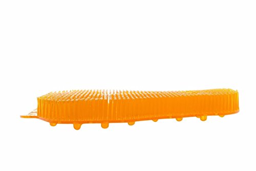 Image of Diversey Ekcos EKS-13C-12 ekcoscreen 60 Day Premium Anti-Splash Urinal Screen, Deodorizer for Cleaner Restrooms, Citrus Scent, Orange, 12-Screens
